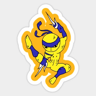 Assasin Yellow Sticker